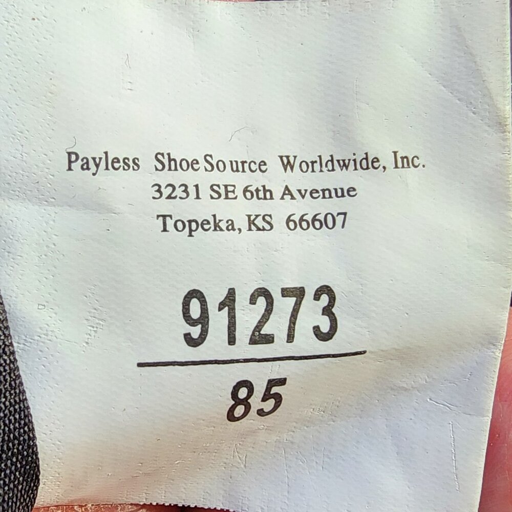 Payless Shoe Source Vegan Leather Black Shoulder Bag - Picture 13 of 16